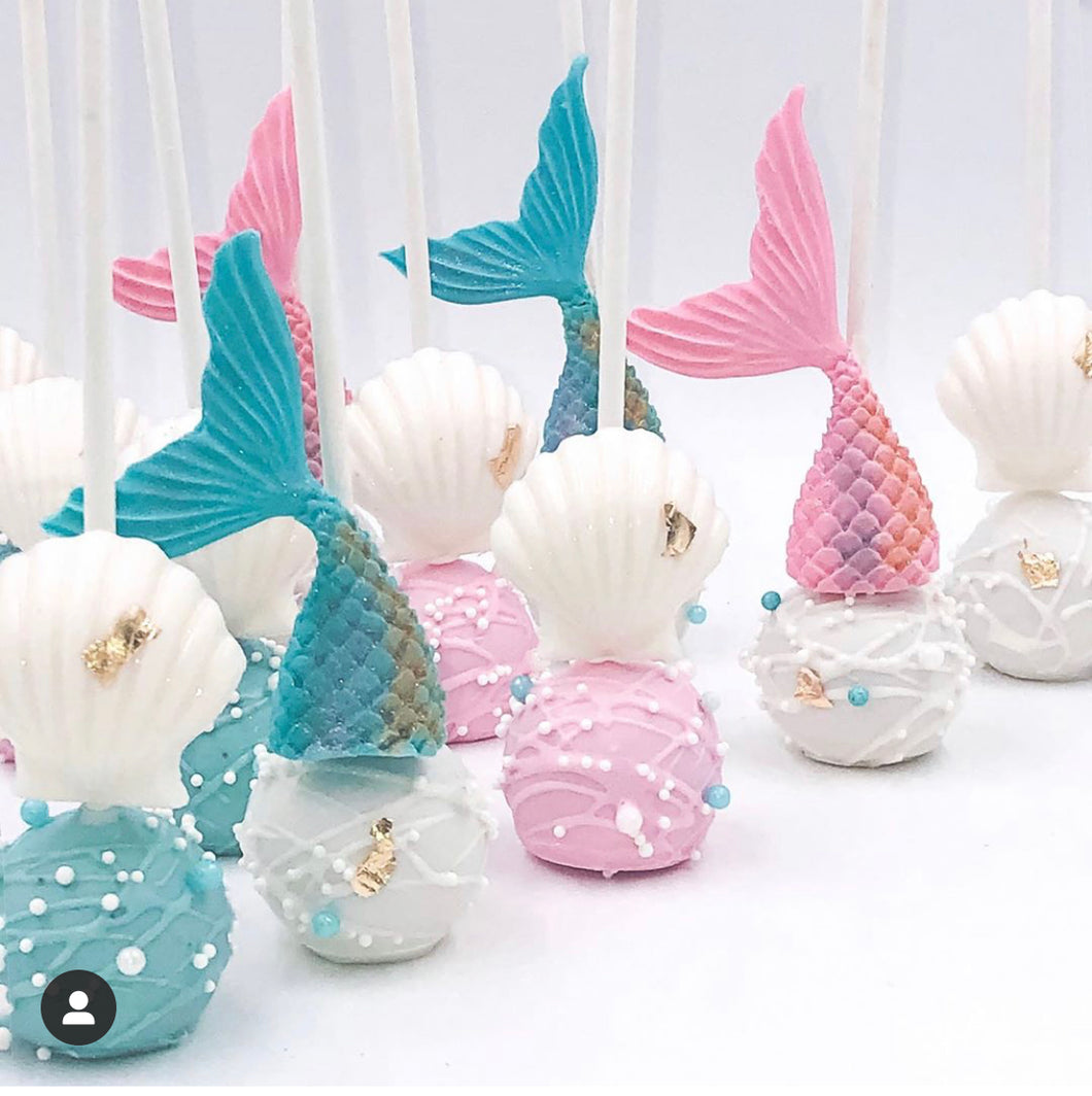 Mermaid Cake Pops