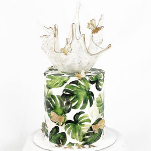 Tropical Chic Cake