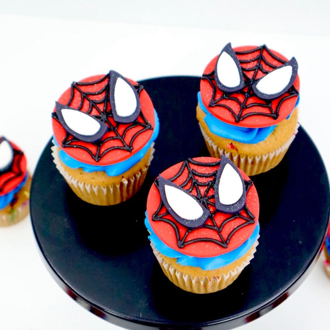 Spider guy Cupcakes