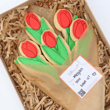 Load image into Gallery viewer, Tulip Bouquet Cookies
