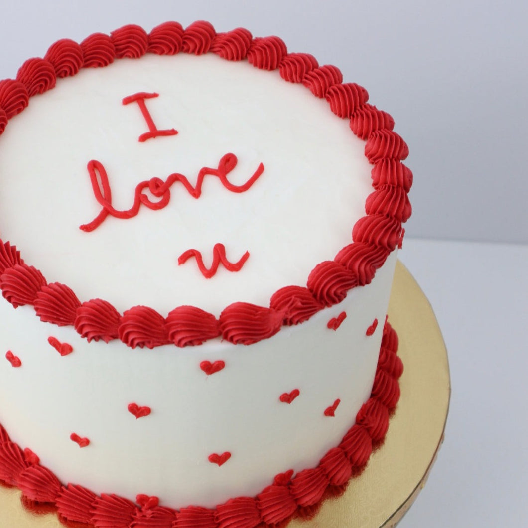 I love u Cake